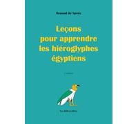 Leçons pour apprendre les hiéroglyphes égyptiens