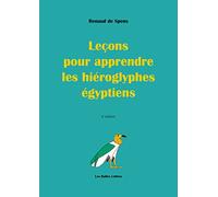 Leçons Pour Apprendre Les Hiéroglyphes Égyptiens