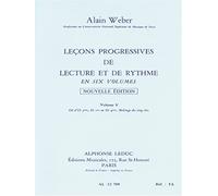 LECONS PROGR.LECTURE ET RYTHME VOL 5:UT 3EME 1ERE 4EME OU MEL.5 CLES S/ACCT