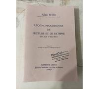 Leçons Progressives De Lecture Et Rythme / Recueil