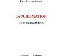 Lecons psychanalytiques sur la sublimation Paul-Laurent Assoun (Auteur)