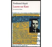 Leçons sur Kant: La morale de Kant