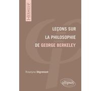 Leçons sur la philosophie de Georges Berkeley