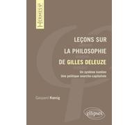 Leçons sur la philosophie de Gilles Deleuze