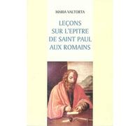 Leçons sur l'épître de saint Paul aux Romains - Maria Valtorta - Centro Valtortiano - broché - Essai