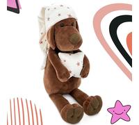 LeCoon Chien en Peluche interactif et éducatif - Un ami Magique pour Le Sommeil, Le Jeu et l’éveil des Enfants, rempli d’Histoires, de chansons et de Douces Aventures