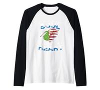 L'Écosse dans Mon âme, l'Amérique dans Mon cœur Manche Raglan
