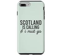 L'ÉCOSSE m'appelle ET Je Dois Y Aller Un mème écossais Amusant Coque pour iPhone 7 Plus/8 Plus