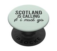 L'ÉCOSSE m'appelle ET Je Dois Y Aller Un mème écossais Amusant PopSockets PopGrip Adhésif