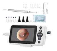 L'écran de 11,4 cm et l'appareil photo cuillère d'oreille de 3,9 mm (y compris plusieurs cuillères d'oreille et accessoires) sont Plug and Play, capables de prendre des photos et des vidéos, adaptés