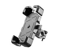 LECREA Support Téléphone Moto pour BMW C400GT C400X C400 GT X, Porte Téléphone Moto Rotatif à 360°, Support de Téléphone Antidérapant pour Moto, Vélo, Scooter,Handlebar-Black