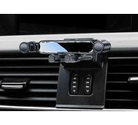 LECREA Support Téléphone Voiture pour Audi A4L/A5 2009-2016, Support de Téléphone pour Voiture Antidérapant et Stable, Support de Téléphone Portable Rotatif à 360°,C