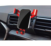 LECREA Support Téléphone Voiture pour Audi Q3 2019-2023, Support de Téléphone Portable Universel pour Voiture, 360° Rotation Souple, Voiture Accessoires,C Red