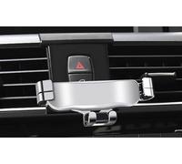 LECREA Support Téléphone Voiture pour BMW 1 Series Hatchback 2012-2018, Support de Téléphone pour Voiture Antidérapant et Stable, Support de Téléphone Portable Rotatif à 360°,B Silver