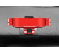 LECREA Support Téléphone Voiture pour Honda Jazz/Life 2021-2024, Support de Téléphone pour Voiture Antidérapant et Stable, Support de Téléphone Portable Rotatif à 360°,C Red