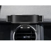 LECREA Support Téléphone Voiture pour Land Rover Discovery 4 2010-2016, Rotation à 360°, Support de Téléphone de Voiture Stable, Durable et Antidérapant, Voiture Accessoires,A Black
