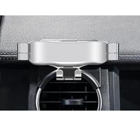 LECREA Support Téléphone Voiture pour Land Rover Discovery 4 2010-2016, Rotation à 360°, Support de Téléphone de Voiture Stable, Durable et Antidérapant, Voiture Accessoires,B Silver