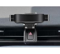 LECREA Support Téléphone Voiture pour Land Rover Discovery Sport 2020-2023, Support de Téléphone Portable Universel pour Voiture, 360° Rotation Souple, Voiture Accessoires,A Black