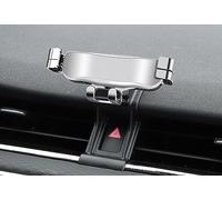 LECREA Support Téléphone Voiture pour Land Rover Range Rover Evoque 2020-2023, Support de Téléphone Portable Universel pour Voiture, 360° Rotation Souple, Voiture Accessoires,B Silver