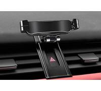 LECREA Support Téléphone Voiture pour Land Rover Range Rover Sport 2018-2022, Support de Téléphone Portable Universel pour Voiture, 360° Rotation Souple, Voiture Accessoires,A Black