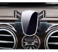 LECREA Support Téléphone Voiture pour Mercedes Benz S Class 2014-2020, Support de Téléphone pour Voiture Antidérapant et Stable, Support de Téléphone Portable Rotatif à 360°