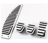LECREA Voiture Couvre-pédales pour Volvo S40 V40 C30 MT, Couvercle de Pédale de Frein à Gaz de Voiture, Repose-Pieds Antidérapant Couvre-pédale Voiture Accessoires