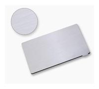 Lecreatekit Acier à ressort flexible pour imprimante 3D Elegoo Saturn, pour sonic pour mini 4K, Mars et pour modèles anycubic - 0,5 mm d'épaisseur, surface brossée, poignée ergonomique