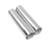 Lecreatekit Autocollant en vinyle effet miroir chromé pour voiture - Argenté - 20 x 152 cm