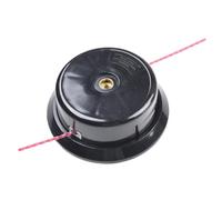 Lecreatekit Bobine de fil double 128 mm M10 x 1,25 gauche pour débroussailleuse MFH5300 MFH5200 MFH3300 BCH5200 2,4 mm 5 m