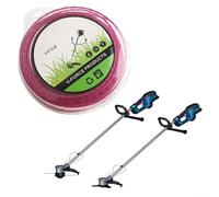 Lecreatekit Bobine de fil pour débroussailleuse Bosch GRT 18V-33 et GFR 18V-23, le cordon de débroussailleuse est en forme de spirale, coupe efficace de l'herbe