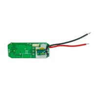 Lecreatekit Carte contrôleur de perceuse sans balais 21 V, module de commande compact ABS et métal pour tournevis électrique, pièce de rechange verte, 6,6 x 2,5 x 1,2 cm