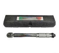 Lecreatekit ynamométrique 1,27 cm - Type de clic réglable - 5-250 Nm - Acier au chrome vanadium - Pour entretien de voiture, moto, vélo - Outil de réparation robuste avec étui (B)