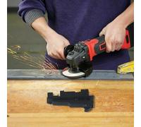 Lecreatekit Commutateur de meuleuse d'angle 250 V 12 A de rechange pour Bosch GWS-20-180, pièce de commande d'outil électrique à bouton-poussoir pour machine de découpe