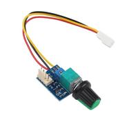 Lecreatekit DC 12 V pour contrôleur de ventilateur PWM avec interrupteur d'alimentation, module d'arrêt manuel à 4 fils pour refroidissement du processeur PC, courant max 3 A, installation facile
