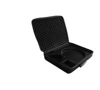 Lecreatekit Étui de transport rigide pour mini kit Starlink, boîte de rangement de voyage portable avec rembourrage en mousse et compartiments pour accessoires de câble d'antenne, coque de protection