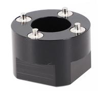 Lecreatekit Extracteur de boulons de manivelle en alliage d'aluminium auto-extractible pour SRAM pour pédalier Dub en acier inoxydable argenté noir 29 g