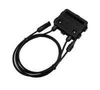 Lecreatekit IP67 Boîte de jonction panneau solaire avec câble de 1 m pour modules PV 180 W-300 W, connecteur étanche en fibre de carbone pour maison et jardin