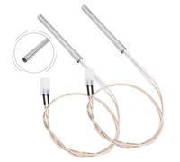 Lecreatekit Kit d'allumage Hot Rod pour grills à granulés Traeger, pièce de rechange avec 2 fusibles pour Pro 22 Pro 34 pour série Elite, compatible avec les modèles BAC199 KIT0088