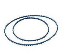 Lecreatekit Kit de remplacement de courroies en polyuréthane pour nettoyeur de piscine Polaris 360 & 380 - Avec petite et grande courroie
