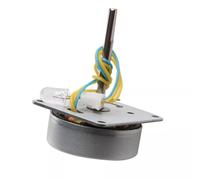 Lecreatekit Kit générateur de moteur électrique pour mini éolienne 3 V-24 V, rotation à 360 ° en métal, modèle DIY pour expériences d'enseignement scientifique, argent