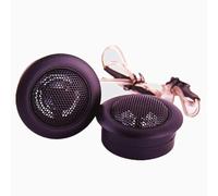 Lecreatekit Lot de 2 haut-parleurs d'aigus 120 W pour mini haut-parleurs de voiture, 60 mm ABS avec gamme de fréquences de 2 kHz à 20 kHz, impédance 4Ω, sensibilité 93 dB, pour systèmes audio