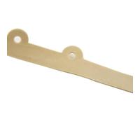 Lecreatekit Lot de 2 jupes de rechange pour aspirateur Kreepy Krauly pour Great White GW9500 et pour nettoyeur de piscine Dorado 360151 - Caoutchouc épais résistant à l'oxydation, brun clair