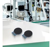 Lecreatekit Lot de 2 modules d'affichage TFT ronds de 3,28 cm 240 x 240 IPS GC9A01 pour interface spi 3-5 V pour projets portables Arduino IoT Bleu