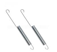 Lecreatekit Lot de 2 ressorts d'extension pour tondeuses ZT1 et ZT2 à virage zéro - Compatible avec les modèles de pont de 106,7 cm, 116,8 cm, 127 cm, 137,2 cm et 152,4 cm, pièces de rechange en métal