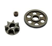 Lecreatekit Lot de 3 accessoires pour scie à chaîne électrique, pièce de rechange en métal pour mini scie à bûche au lithium rechargeable