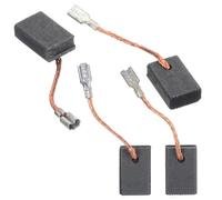 Lecreatekit Lot de 4 balais de charbon compatibles avec les meuleuses d'angle Bosch GWS14-150, GWS10-125CE, GGS8CE, GOP12CE, 17 x 10 x 5 mm