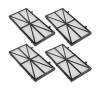 Lecreatekit Lot de 4 filtres de rechange pour nettoyeur de piscine Dolphin DX6, DX5+, Triton, Edge, Wave 75 - Plastique ABS, 27,7 x 13,2 cm