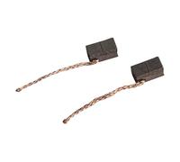 Lecreatekit Lot de 8 balais de carbone 6 x 6 x 10 mm pour moteur de ventilateur, moteur de ventilateur et moteur d'essuie-glace de rechange, brosses en fibre de carbone pour réparation d'outils