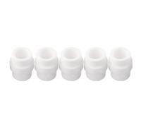 Lecreatekit MB 24KD MIG Lot de 5 diffuseurs de gaz pour torches Binzel de style ABICOR, céramique, lot de 5