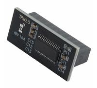 Lecreatekit Module de sécurité TPM 2.0 pour Windows 11, puce LPC 20 broches, composant électronique en plastique noir